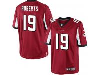 Men's Limited Andre Roberts #19 Nike Red Home Jersey - NFL Atlanta Falcons