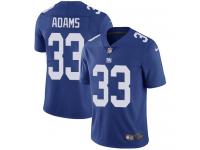 Men's Limited Andrew Adams #33 Nike Royal Blue Home Jersey - NFL New York Giants Vapor Untouchable