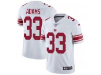 Men's Limited Andrew Adams #33 Nike White Road Jersey - NFL New York Giants Vapor Untouchable