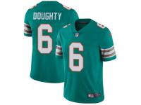 Men's Limited Brandon Doughty #6 Nike Aqua Green Alternate Jersey - NFL Miami Dolphins Vapor Untouchable
