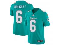 Men's Limited Brandon Doughty #6 Nike Aqua Green Home Jersey - NFL Miami Dolphins Vapor Untouchable