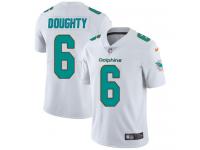 Men's Limited Brandon Doughty #6 Nike White Road Jersey - NFL Miami Dolphins Vapor Untouchable