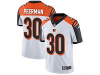 Men's Limited Cedric Peerman #30 Nike White Road Jersey - NFL Cincinnati Bengals Vapor Untouchable