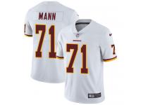 Men's Limited Charles Mann #71 Nike White Road Jersey - NFL Washington Redskins Vapor Untouchable