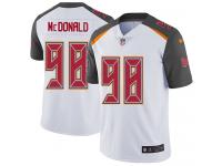Men's Limited Clinton McDonald #98 Nike White Road Jersey - NFL Tampa Bay Buccaneers Vapor