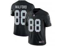 Men's Limited Clive Walford #88 Nike Black Home Jersey - NFL Oakland Raiders Vapor Untouchable