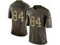 Men's Limited Cordarrelle Patterson #84 Nike Green Jersey - NFL Oakland Raiders Salute to Service