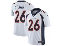 Men's Limited Darian Stewart #26 Nike White Road Jersey - NFL Denver Broncos Vapor Untouchable