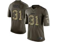 Men's Limited Davon House #31 Nike Green Jersey - NFL Green Bay Packers Salute to Service