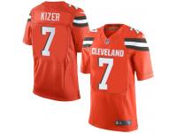 Men's Limited DeShone Kizer #7 Nike Orange Alternate Jersey - NFL Cleveland Browns