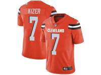 Men's Limited DeShone Kizer #7 Nike Orange Alternate Jersey - NFL Cleveland Browns Vapor Untouchable