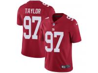 Men's Limited Devin Taylor #97 Nike Red Alternate Jersey - NFL New York Giants Vapor Untouchable