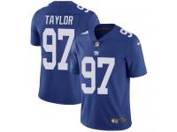 Men's Limited Devin Taylor #97 Nike Royal Blue Home Jersey - NFL New York Giants Vapor Untouchable