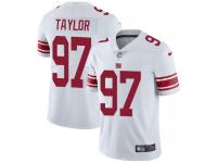 Men's Limited Devin Taylor #97 Nike White Road Jersey - NFL New York Giants Vapor Untouchable