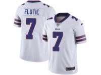 Men's Limited Doug Flutie #7 Nike White Road Jersey - NFL Buffalo Bills Vapor Untouchable