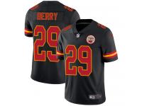 Men's Limited Eric Berry #29 Nike Black Jersey - NFL Kansas City Chiefs Rush