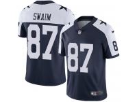 Men's Limited Geoff Swaim #87 Nike Navy Blue Alternate Jersey - NFL Dallas Cowboys Vapor Untouchable Throwback