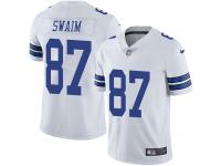 Men's Limited Geoff Swaim #87 Nike White Road Jersey - NFL Dallas Cowboys Vapor Untouchable