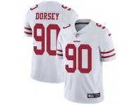Men's Limited Glenn Dorsey #90 Nike White Road Jersey - NFL San Francisco 49ers Vapor Untouchable