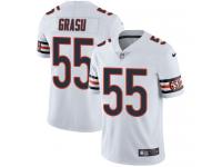 Men's Limited Hroniss Grasu #55 Nike White Road Jersey - NFL Chicago Bears Vapor Untouchable