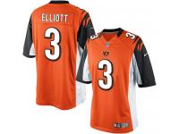 Men's Limited Jake Elliott #3 Nike Orange Alternate Jersey - NFL Cincinnati Bengals