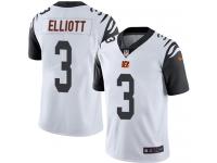 Men's Limited Jake Elliott #3 Nike White Jersey - NFL Cincinnati Bengals Rush