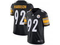 Men's Limited James Harrison #92 Nike Black Home Jersey - NFL Pittsburgh Steelers Vapor Untouchable