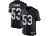Men's Limited Jelani Jenkins #53 Nike Black Home Jersey - NFL Oakland Raiders Vapor Untouchable