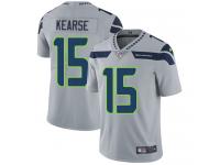 Men's Limited Jermaine Kearse #15 Nike Grey Alternate Jersey - NFL Seattle Seahawks Vapor Untouchable