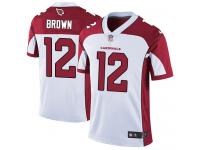 Men's Limited John Brown #12 Nike White Road Jersey - NFL Arizona Cardinals Vapor Untouchable