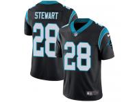 Men's Limited Jonathan Stewart #28 Nike Black Home Jersey - NFL Carolina Panthers Vapor Untouchable