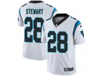 Men's Limited Jonathan Stewart #28 Nike White Road Jersey - NFL Carolina Panthers Vapor Untouchable