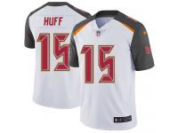 Men's Limited Josh Huff #15 Nike White Road Jersey - NFL Tampa Bay Buccaneers Vapor Untouchable