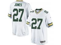 Men's Limited Josh Jones #27 Nike White Road Jersey - NFL Green Bay Packers