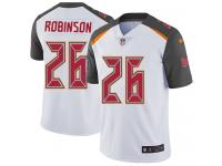 Men's Limited Josh Robinson #26 Nike White Road Jersey - NFL Tampa Bay Buccaneers Vapor