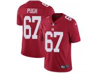 Men's Limited Justin Pugh #67 Nike Red Alternate Jersey - NFL New York Giants Vapor Untouchable