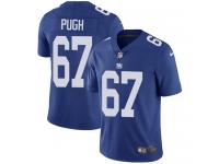 Men's Limited Justin Pugh #67 Nike Royal Blue Home Jersey - NFL New York Giants Vapor Untouchable