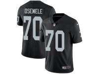 Men's Limited Kelechi Osemele #70 Nike Black Home Jersey - NFL Oakland Raiders Vapor Untouchable