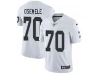 Men's Limited Kelechi Osemele #70 Nike White Road Jersey - NFL Oakland Raiders Vapor Untouchable