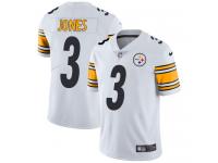 Men's Limited Landry Jones #3 Nike White Road Jersey - NFL Pittsburgh Steelers Vapor Untouchable