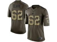 Men's Limited Le'Raven Clark #62 Nike Green Jersey - NFL Indianapolis Colts Salute to Service