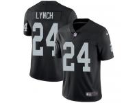 Men's Limited Marshawn Lynch #24 Nike Black Home Jersey - NFL Oakland Raiders Vapor Untouchable