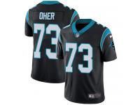 Men's Limited Michael Oher #73 Nike Black Home Jersey - NFL Carolina Panthers Vapor Untouchable