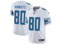 Men's Limited Michael Roberts #80 Nike White Road Jersey - NFL Detroit Lions Vapor Untouchable