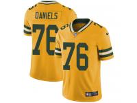 Men's Limited Mike Daniels #76 Nike Gold Jersey - NFL Green Bay Packers Rush