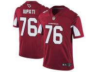 Men's Limited Mike Iupati #76 Nike Red Home Jersey - NFL Arizona Cardinals Vapor Untouchable