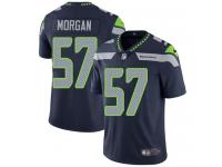 Men's Limited Mike Morgan #57 Nike Navy Blue Home Jersey - NFL Seattle Seahawks Vapor Untouchable