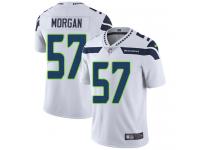Men's Limited Mike Morgan #57 Nike White Road Jersey - NFL Seattle Seahawks Vapor Untouchable
