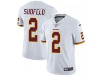 Men's Limited Nate Sudfeld #2 Nike White Road Jersey - NFL Washington Redskins Vapor Untouchable