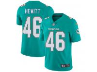 Men's Limited Neville Hewitt #46 Nike Aqua Green Home Jersey - NFL Miami Dolphins Vapor Untouchable